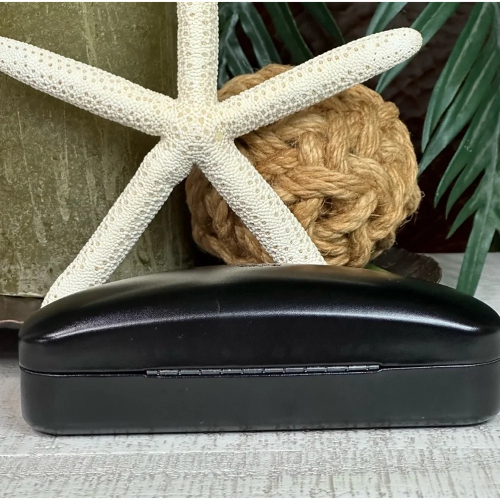 Coach Black Hardshell Eyeglasses/Sunglasses Case ONLY • Smooth Surface GUC